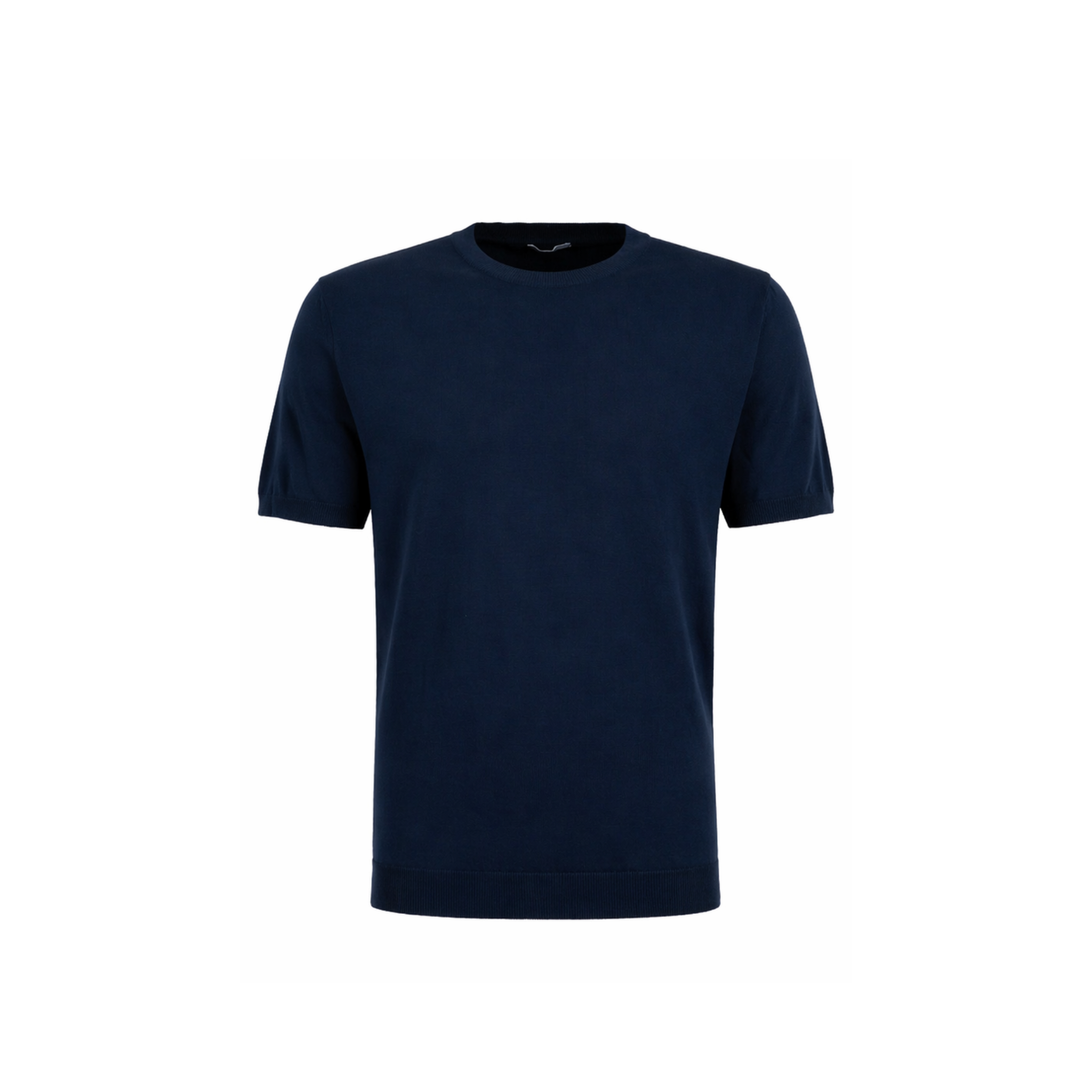 T-SHIRT IN MAGLIA BLU