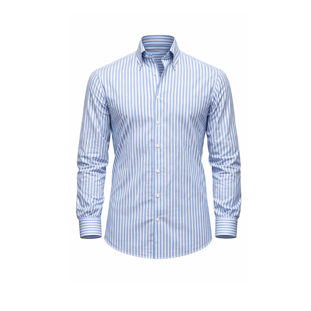 WIDE STRIPED SPORT SHIRT