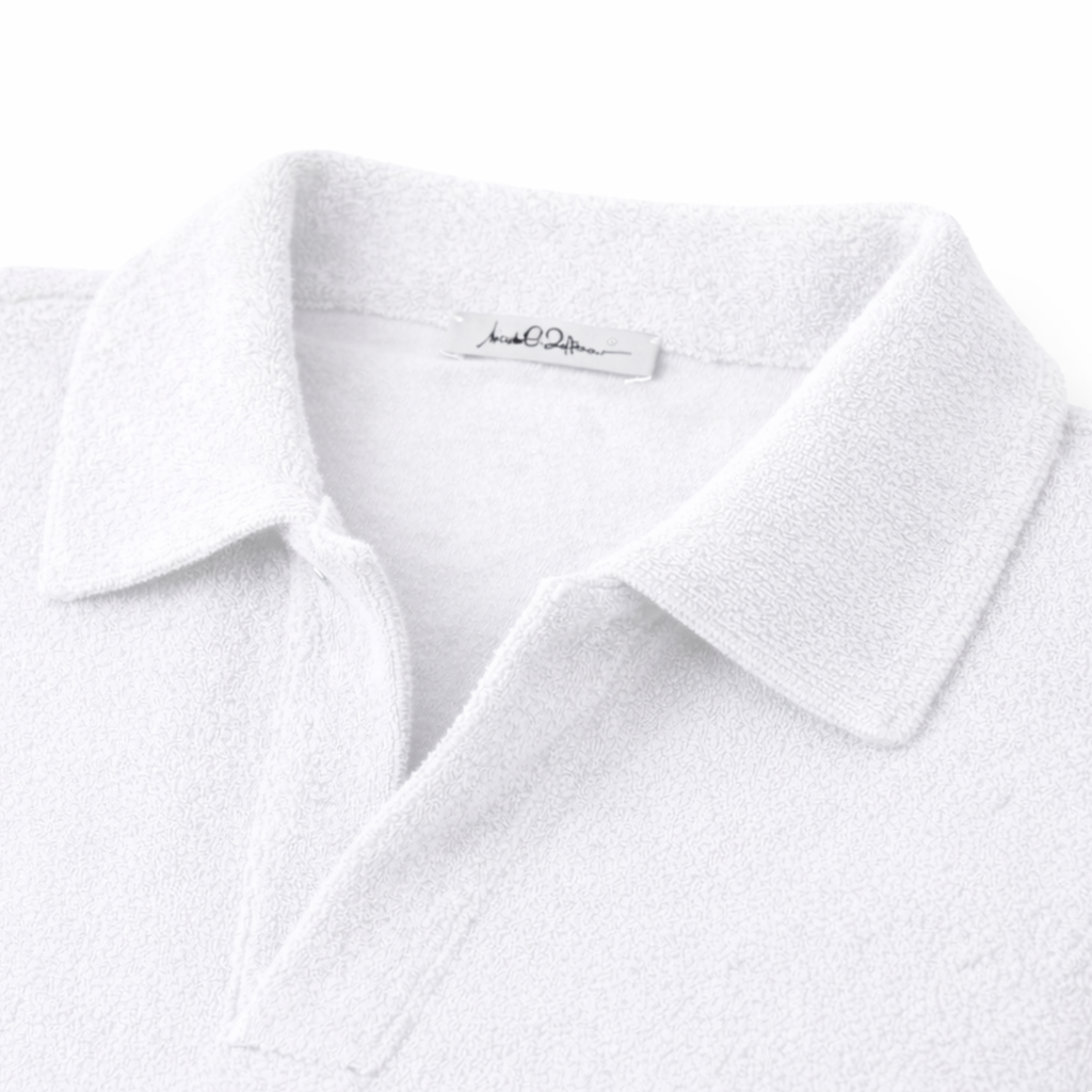 TERRY POLO (White)