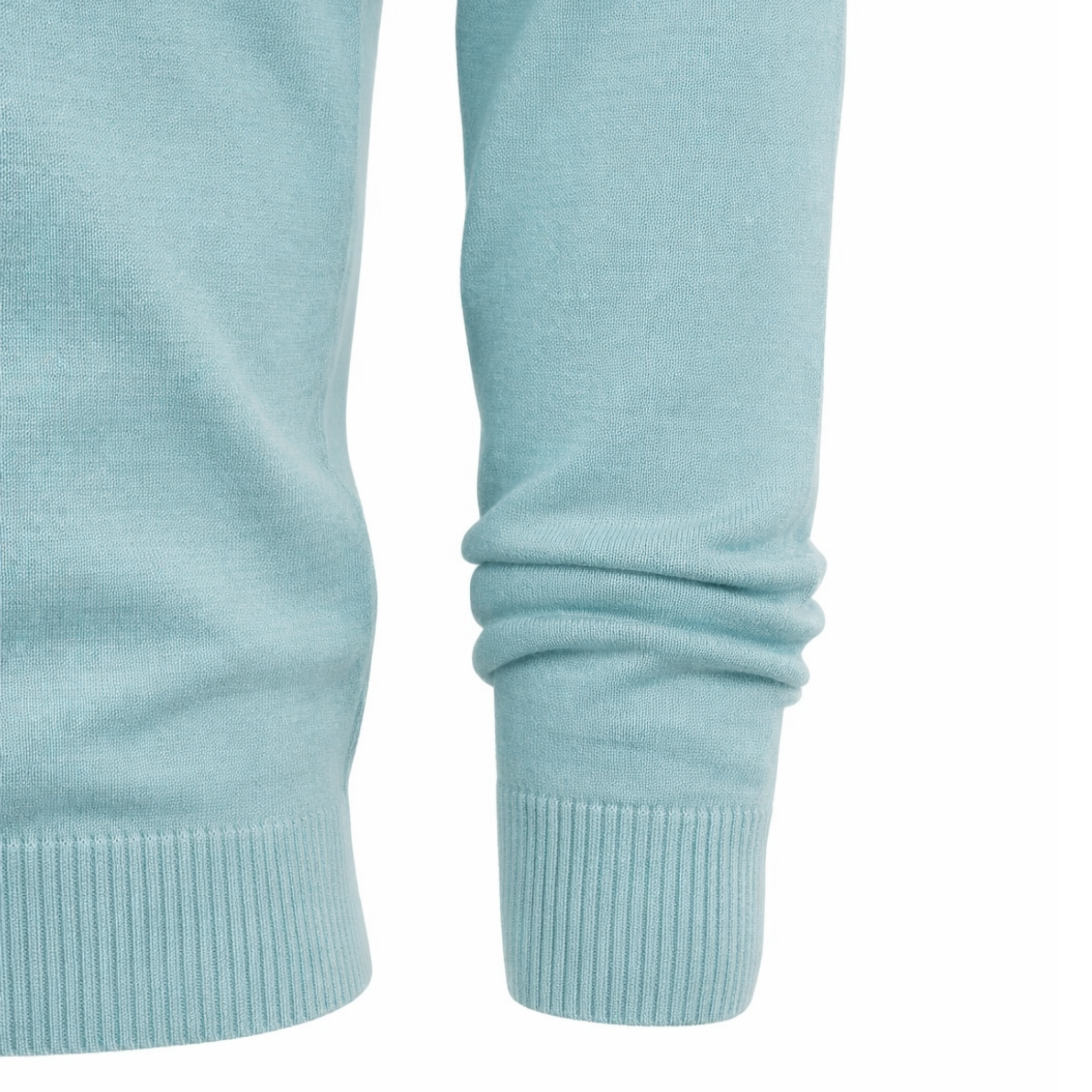 POLO A MANICHE LUNGHE (Azzurro)