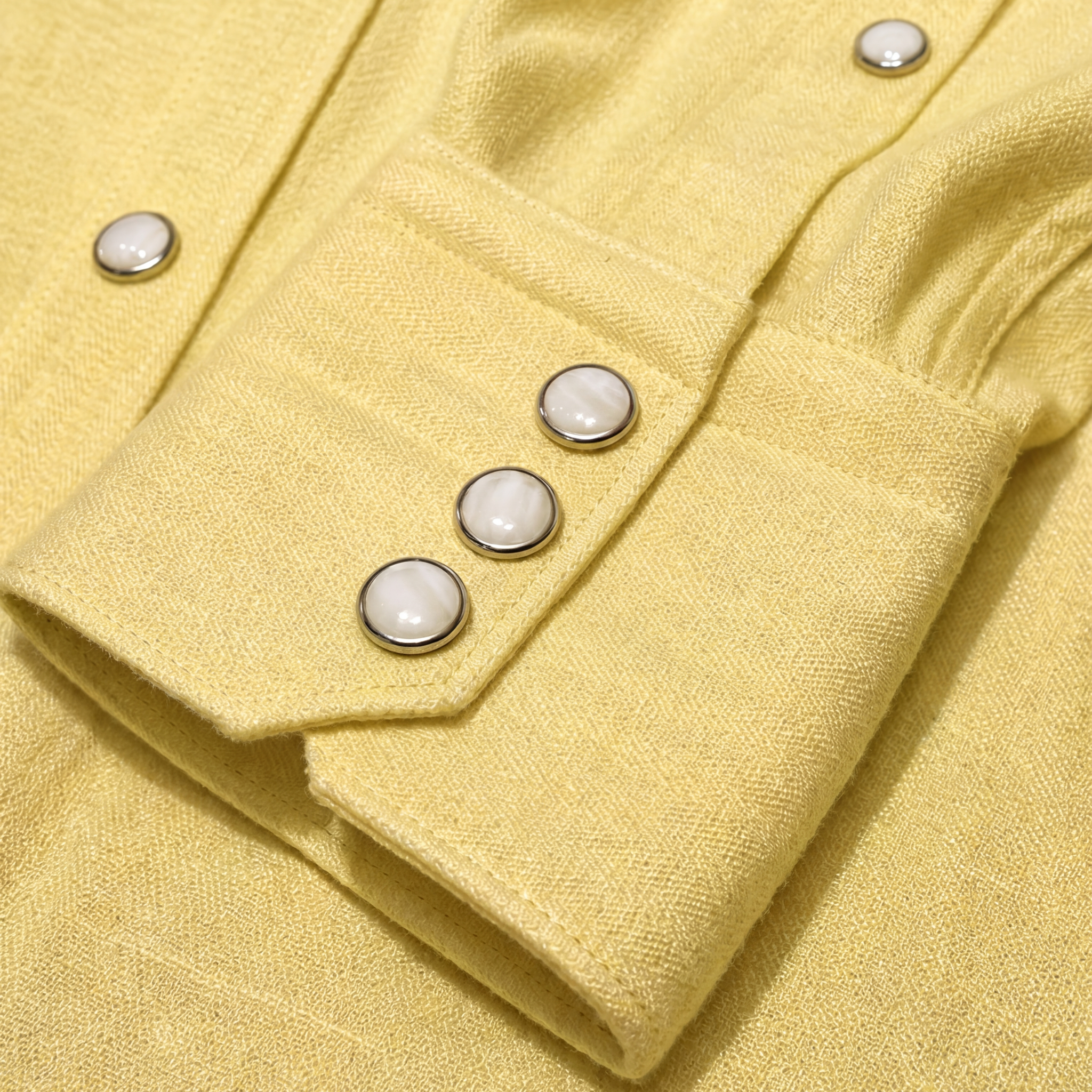 CAMICIA DA COWBOY GIALLO