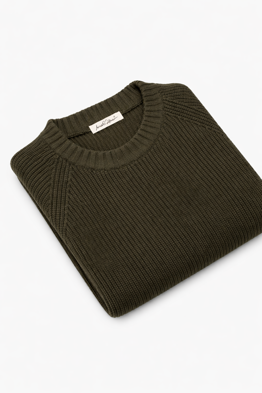 MAGLIONE GIROCOLLO VERDE