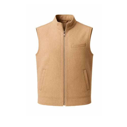 GILET CAMMELLO BEIGE