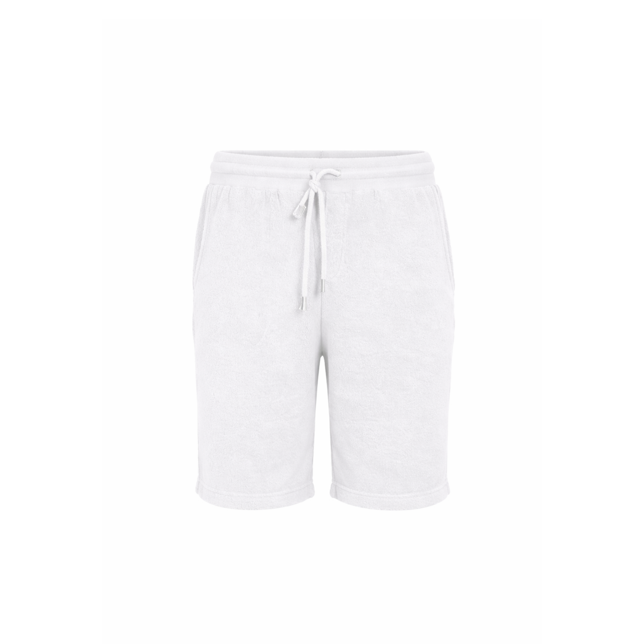 JOGGER SHORTS ESPUNA (BIANCO)