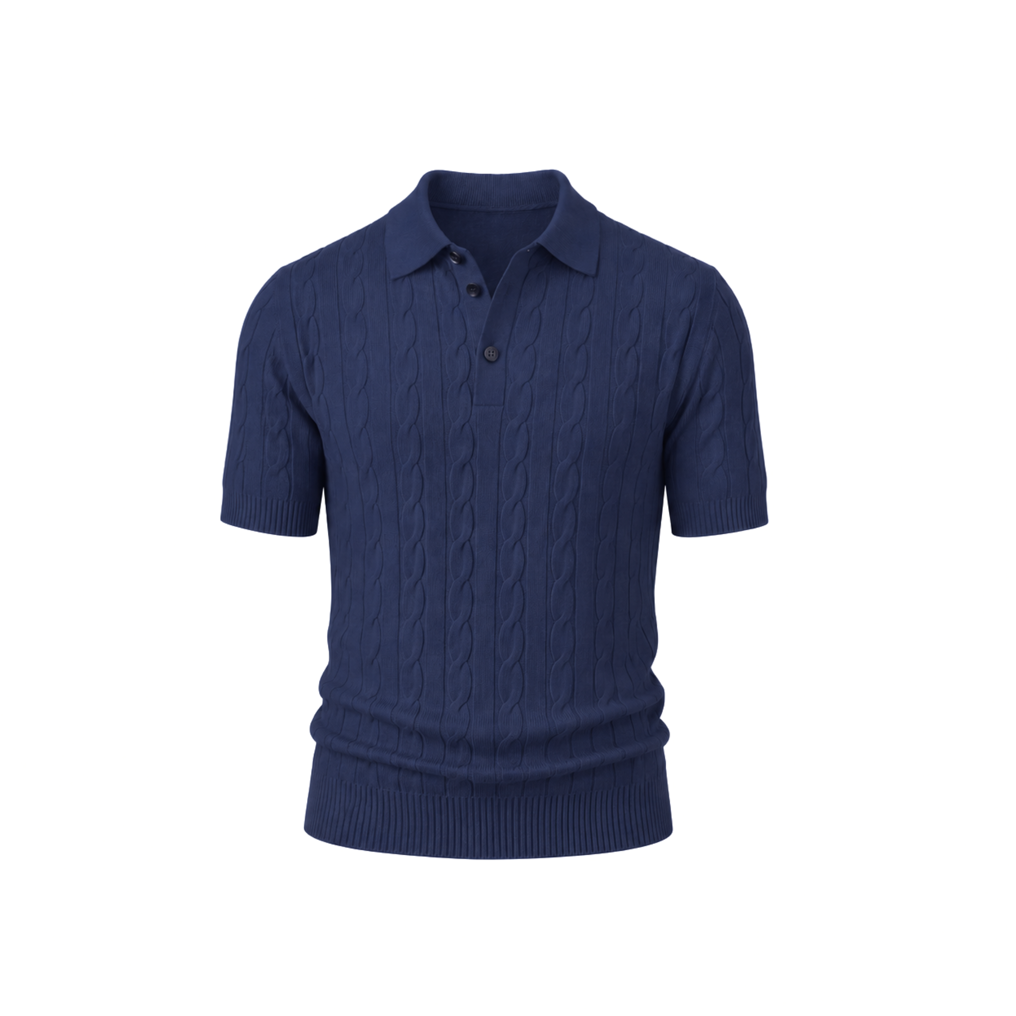 POLO MANICHE CORTE A TRECCE