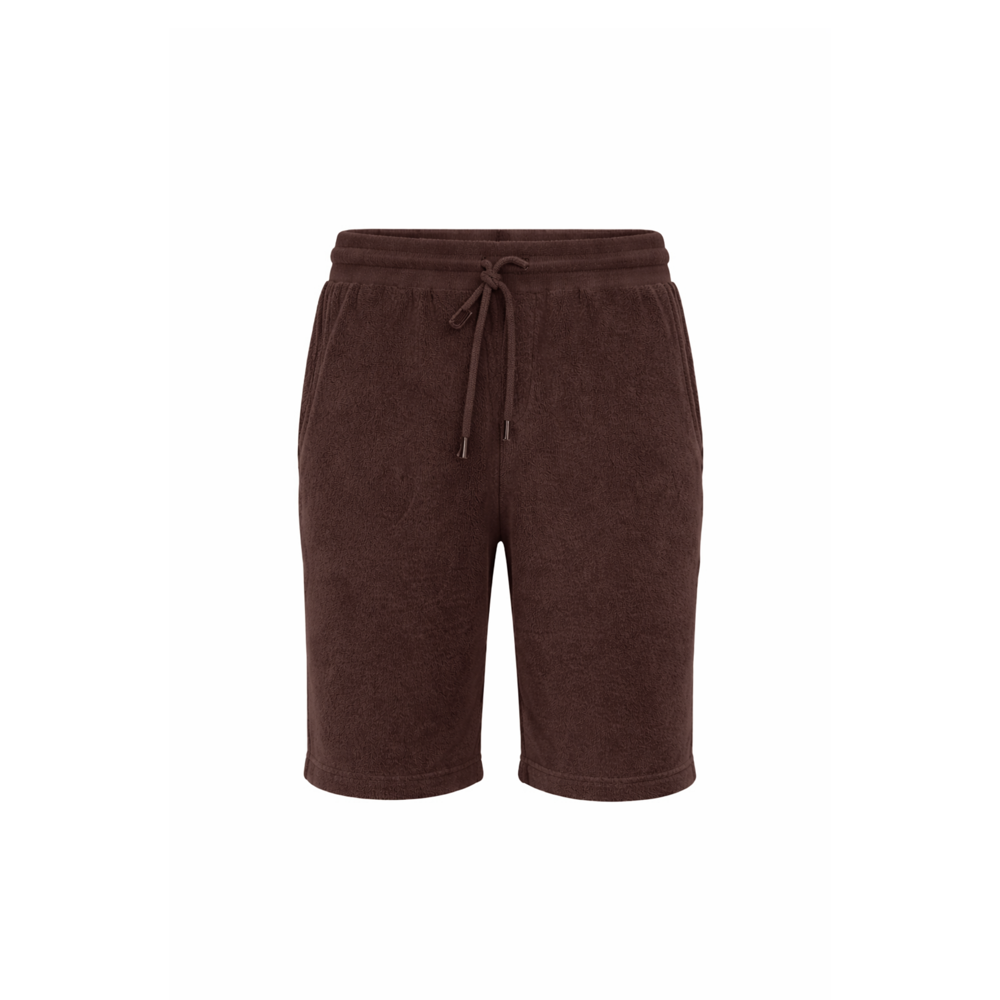 JOGGER SHORTS SPUGNA MARRONE