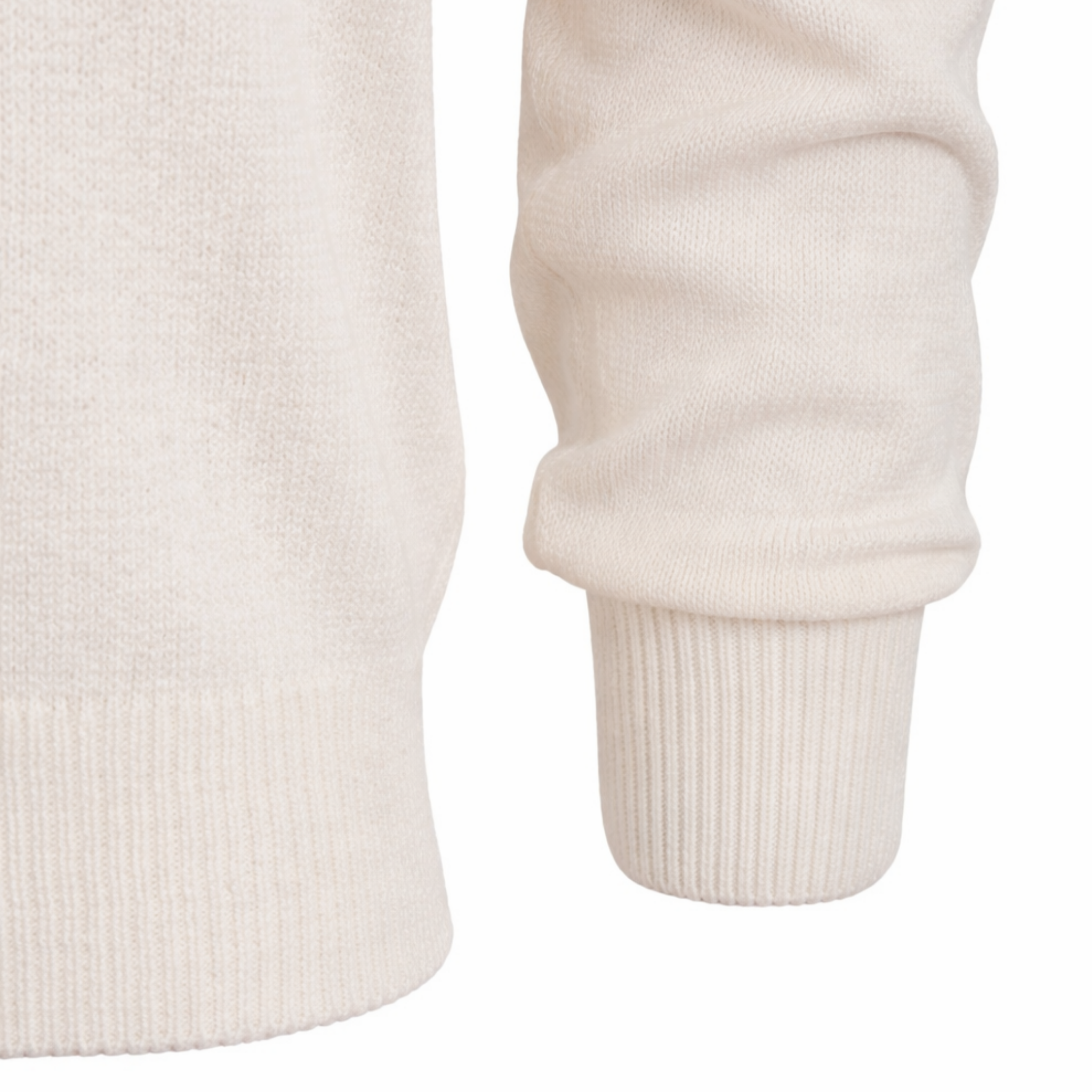 CARDIGAN CON COLLO A CAMICIA PANNA