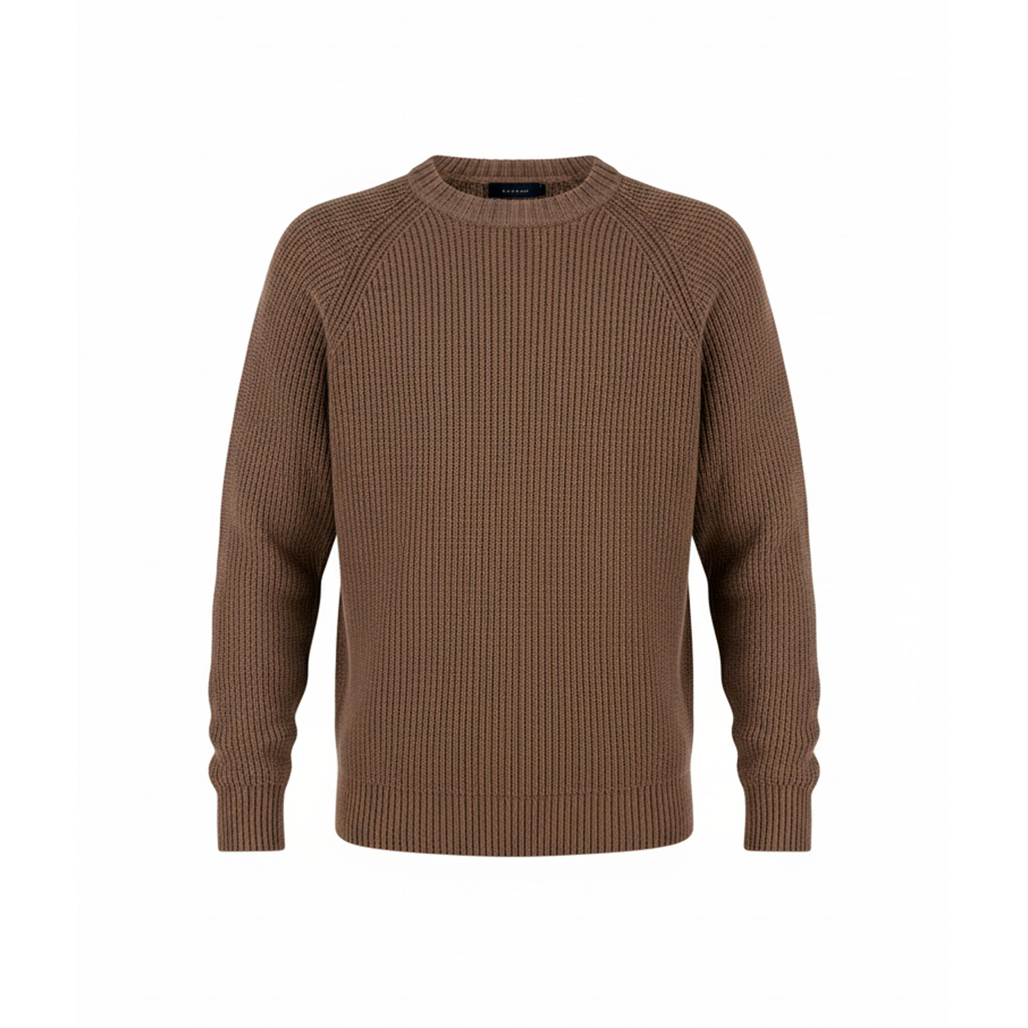 MAGLIONE GIROCOLLO TAUPE