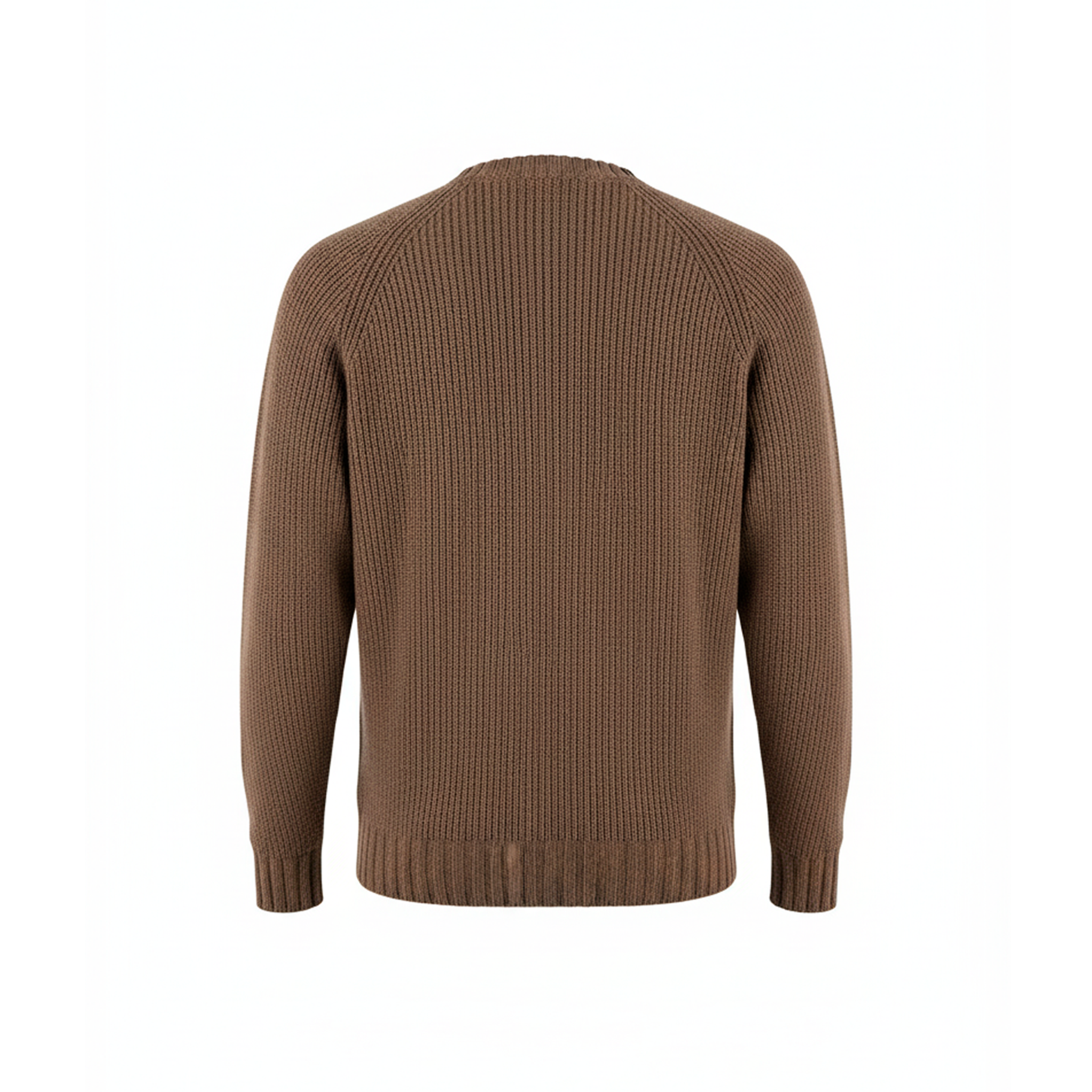 MAGLIONE GIROCOLLO TAUPE