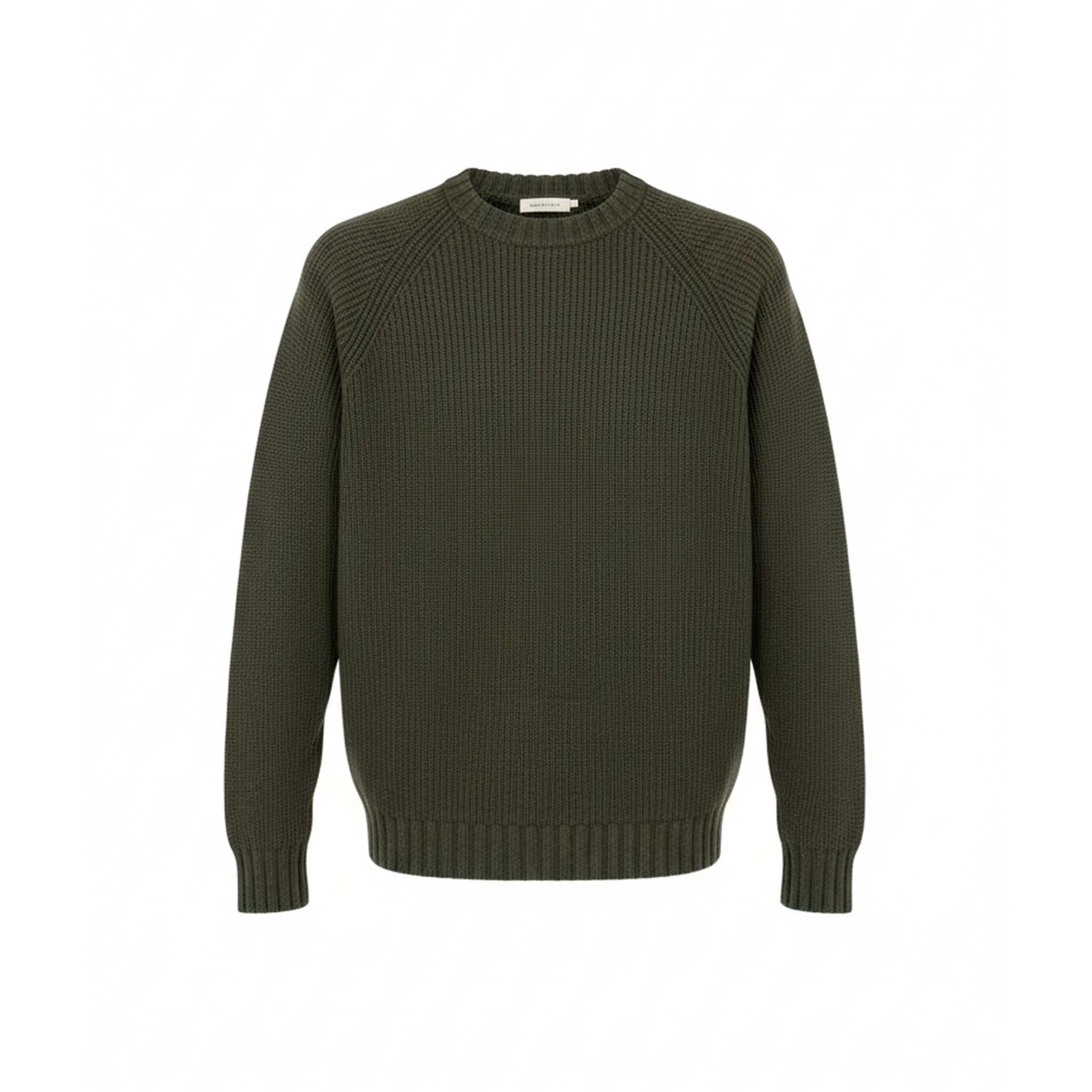 MAGLIONE GIROCOLLO VERDE
