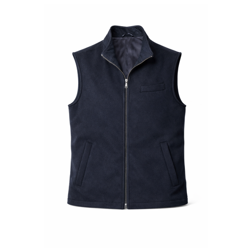 GILET CAMMELLO BLU