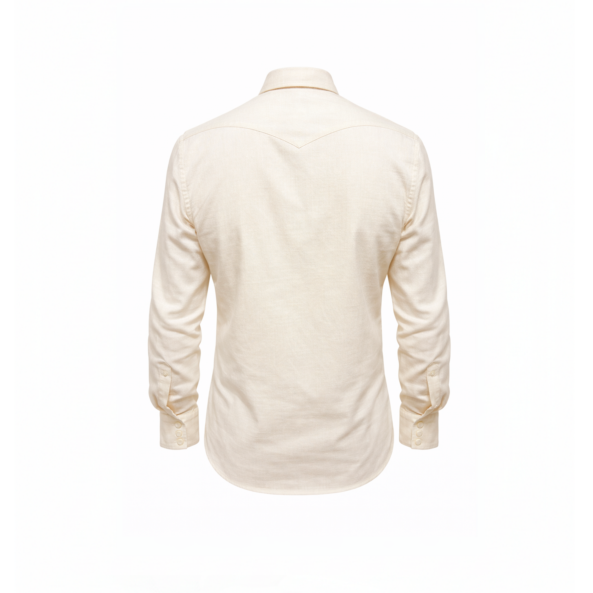 CAMICIA COWBOY PANNA