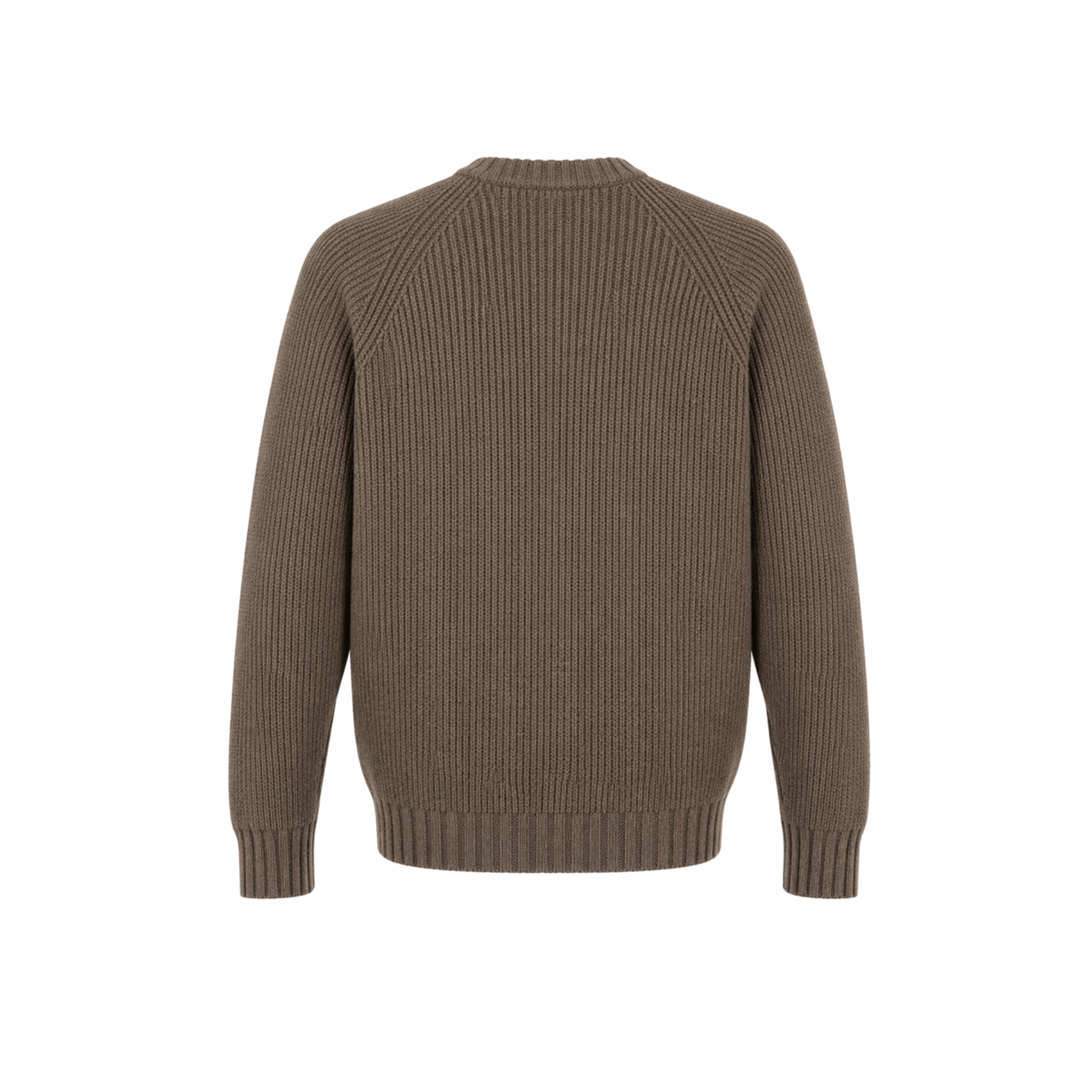 MAGLIONE GIROCOLLO TAUPE