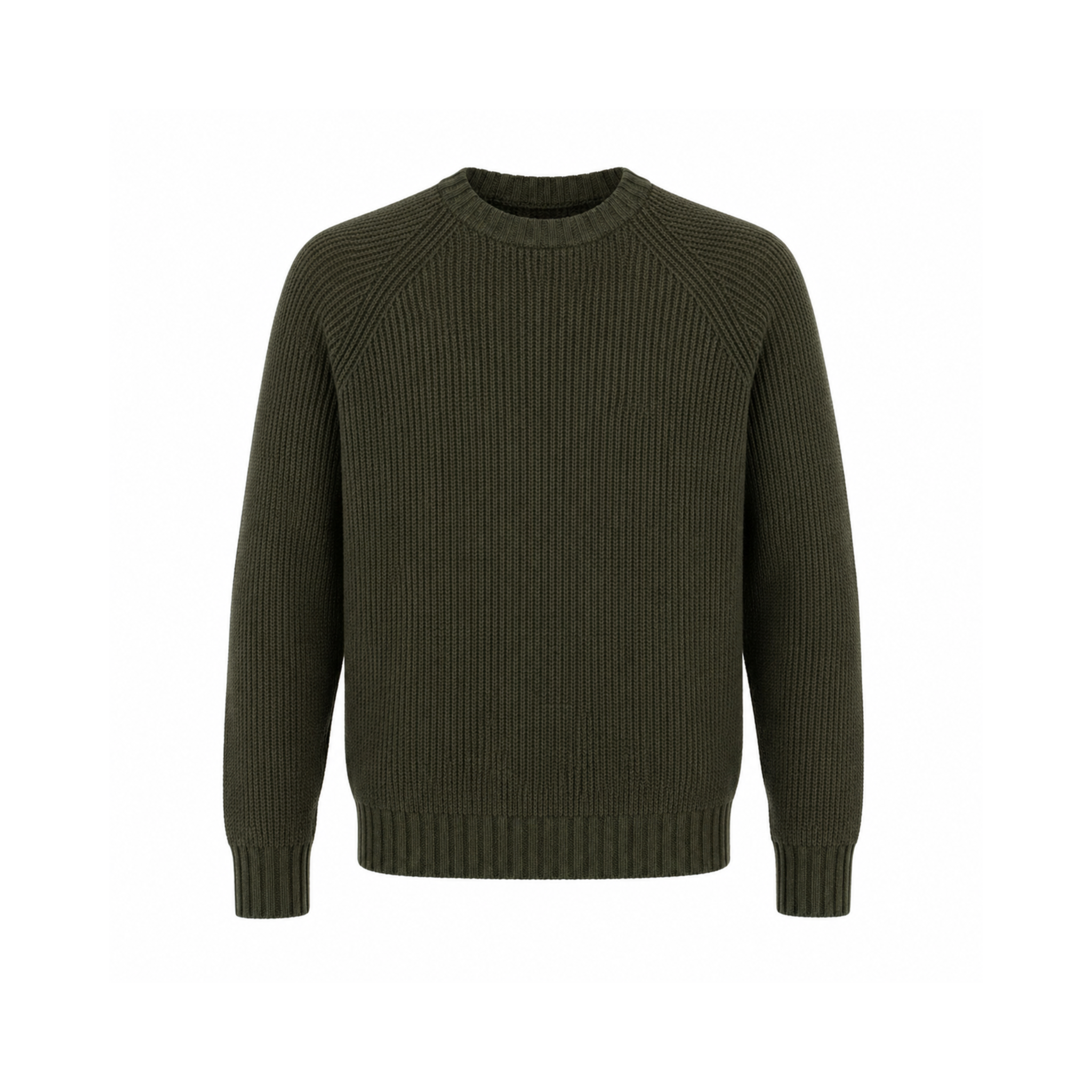 MAGLIONE GIROCOLLO VERDE