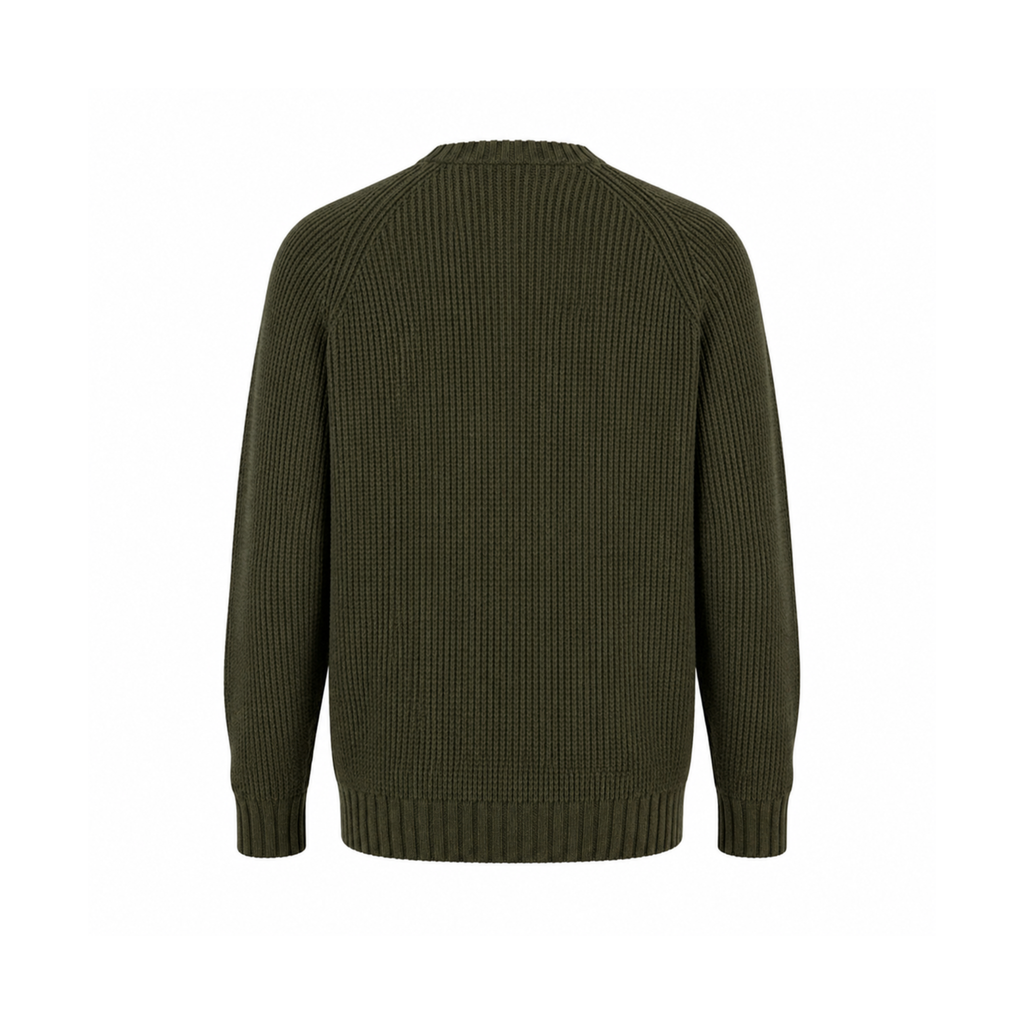 MAGLIONE GIROCOLLO VERDE