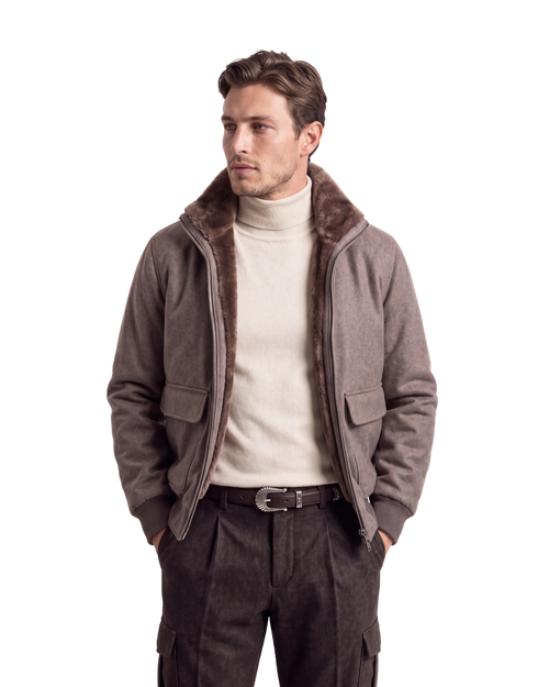 BOMBER AVIATOR (TAUPE)