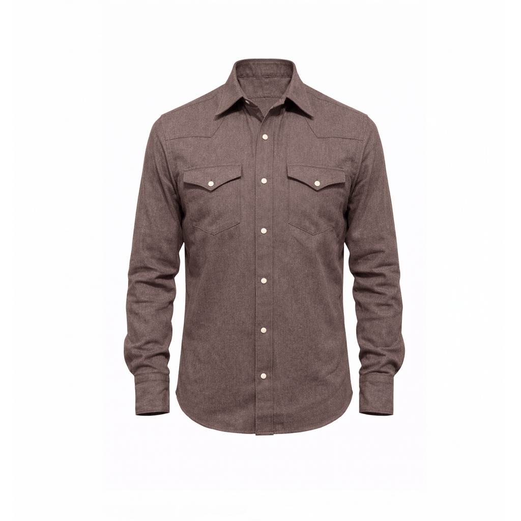 COWBOY SHIRT BROWN