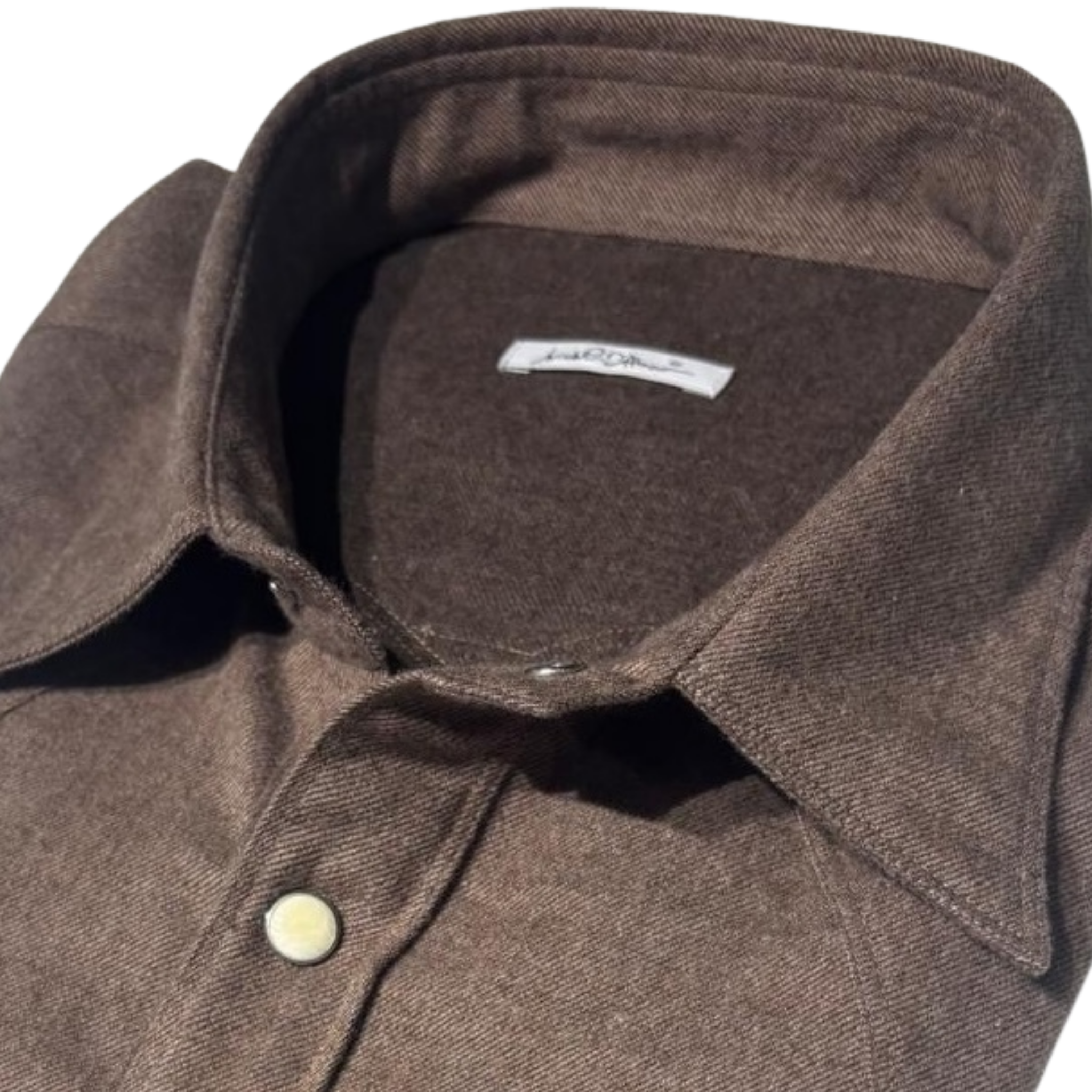 CAMICIA COWBOY MARRONE