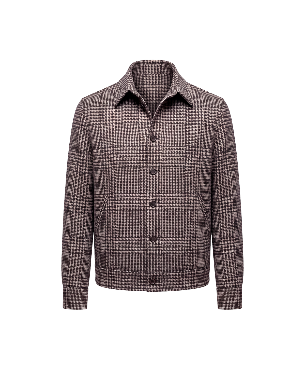 PRINCE OF WALES BOMBER JACKET (Brown)