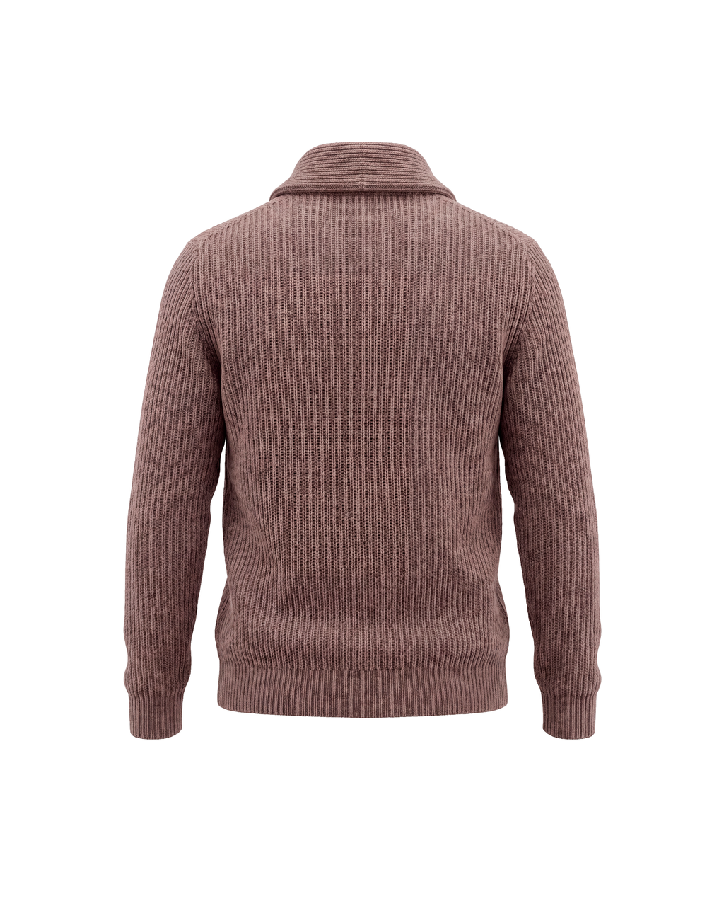 WOOL AND CASHMERE CARDIGAN (Taupe)