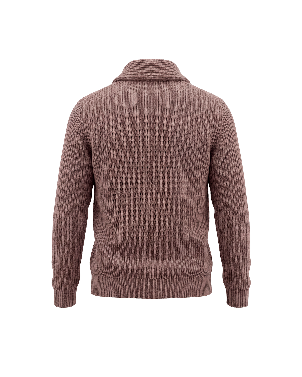WOOL AND CASHMERE CARDIGAN (Taupe)