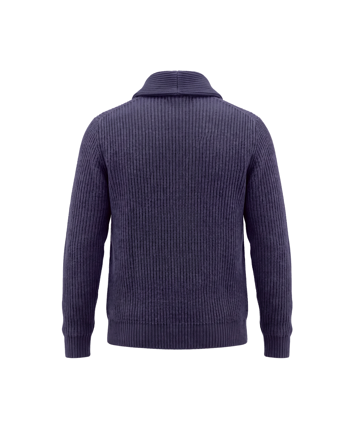 WOOL AND CASHMERE CARDIGAN (Navy)