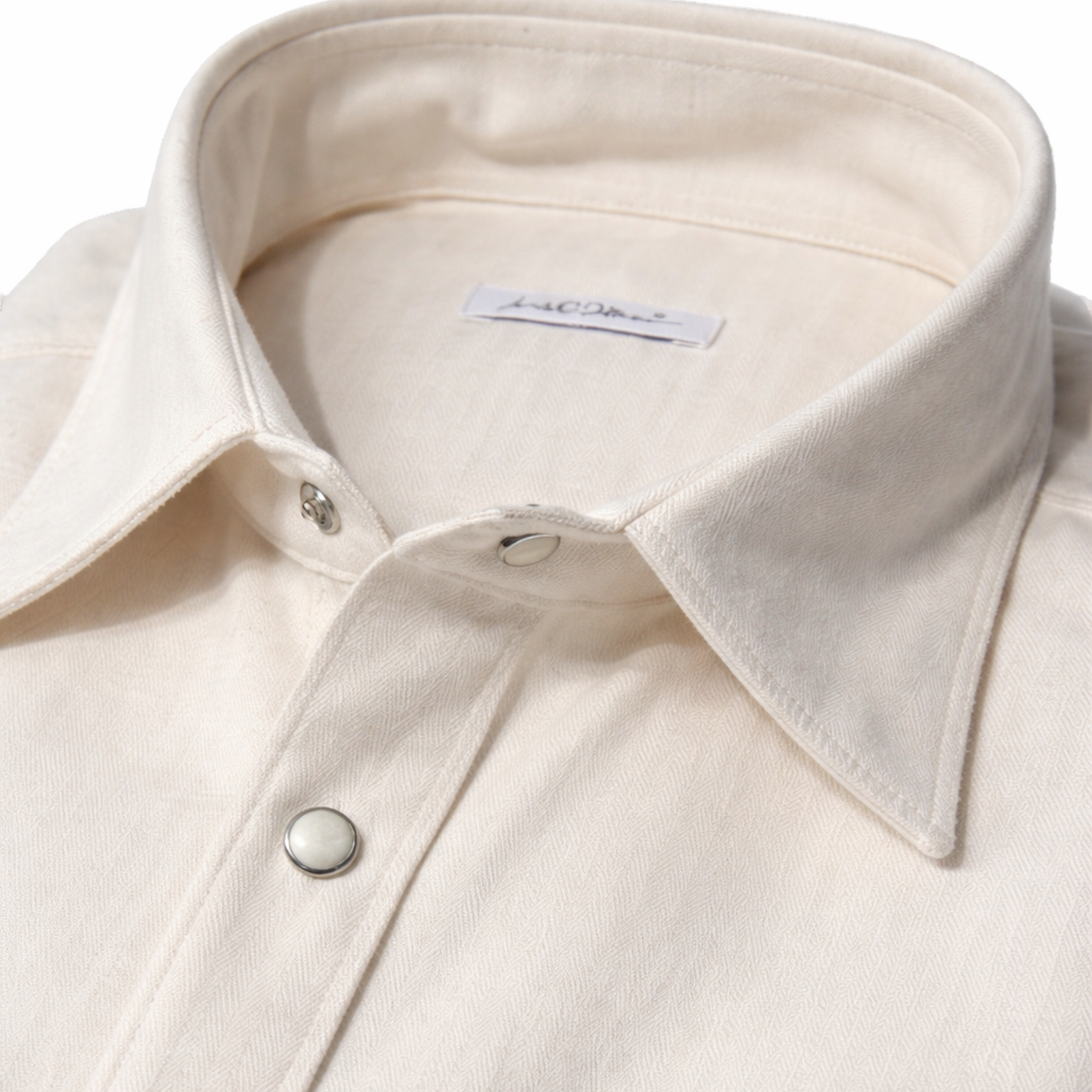 CAMICIA COWBOY PANNA