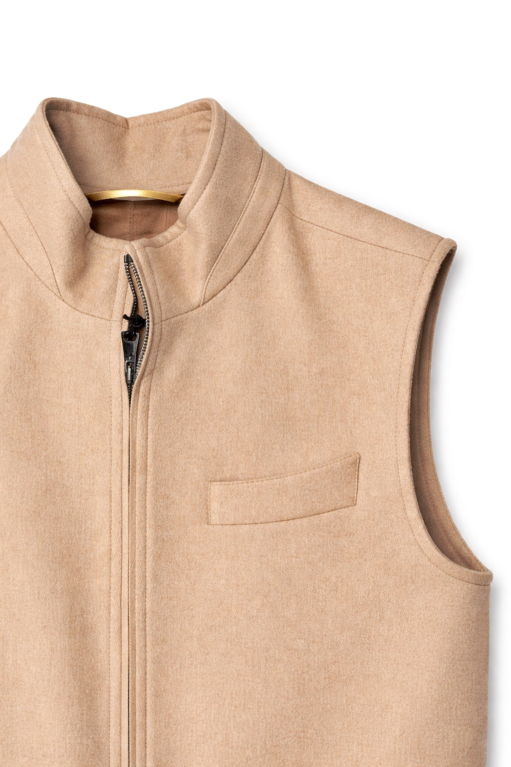 GILET CAMMELLO BEIGE
