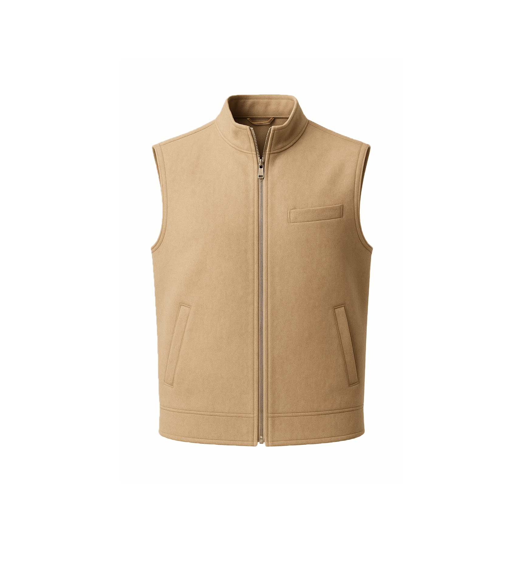 CHALECO BABY CAMEL "MODELO GALLIANO" BEIGE