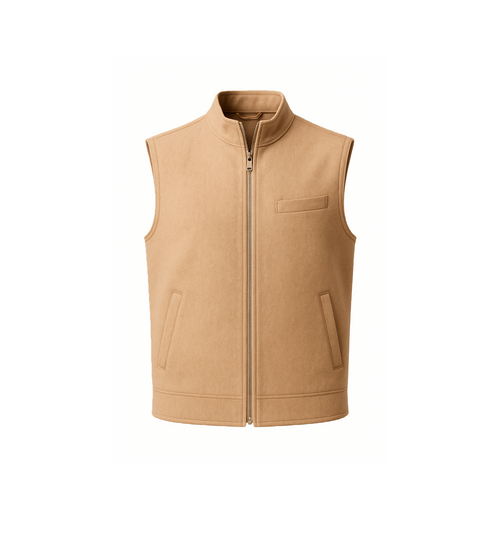 GILET GALLIANO CAMMELLO