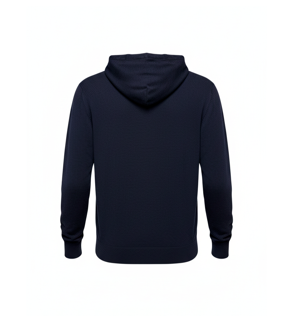 SUDADERA CON CAPUCHA "MODELO MODENA" AZUL