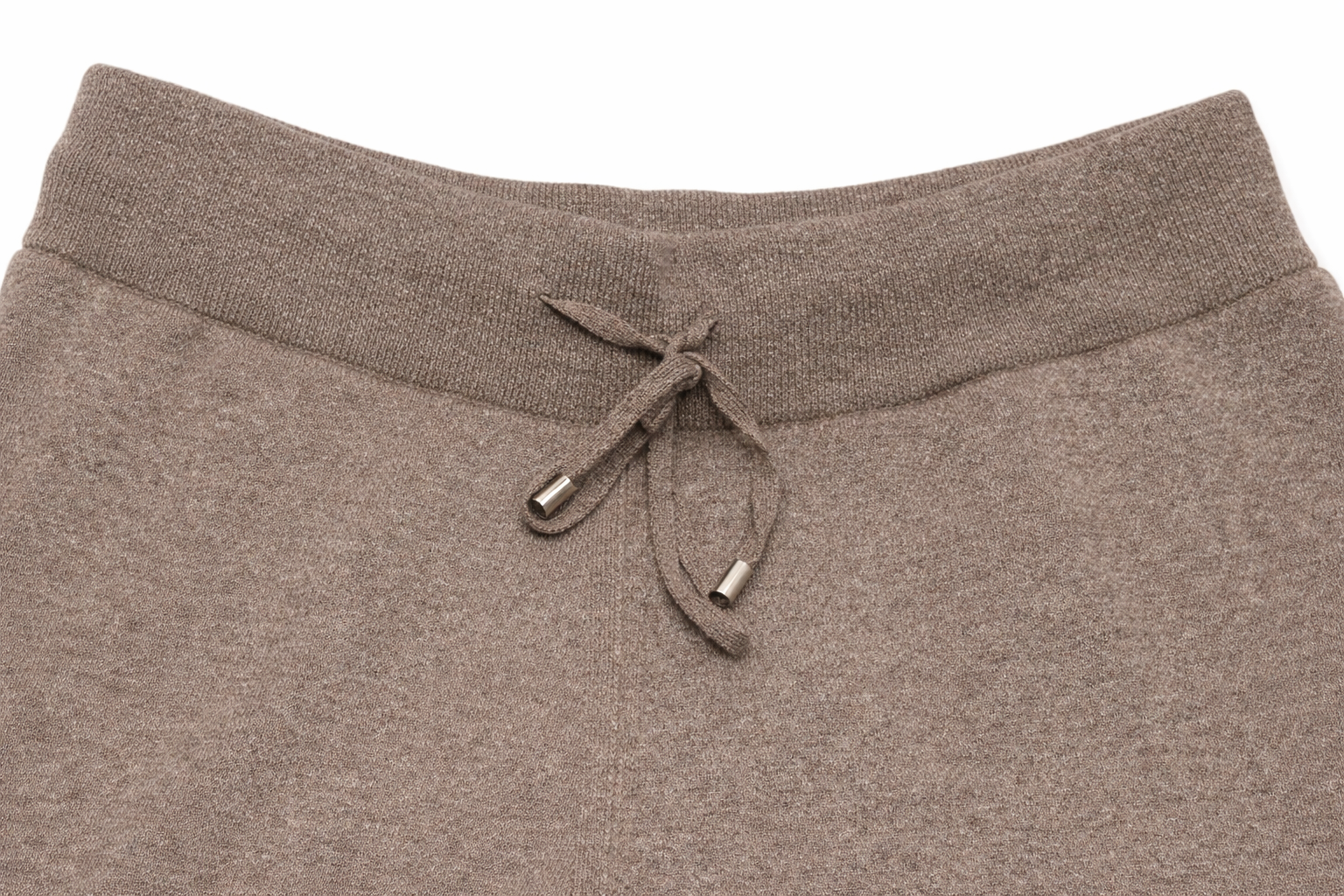 JOGGER IN MAGLIA TAUPE