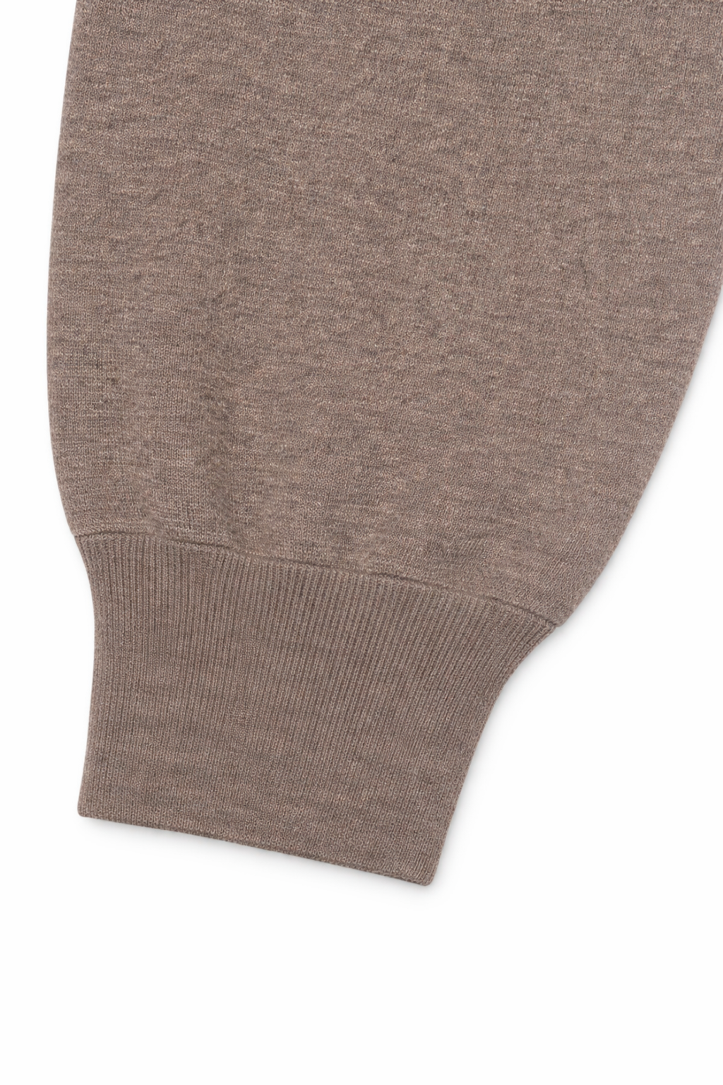 JOGGER IN MAGLIA TAUPE