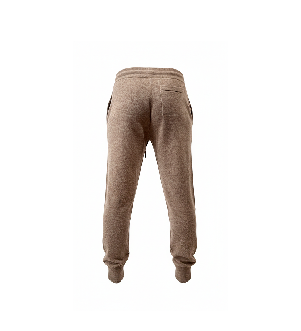 JOGGERS DE PUNTO "MODELO PARMA" TAUPE