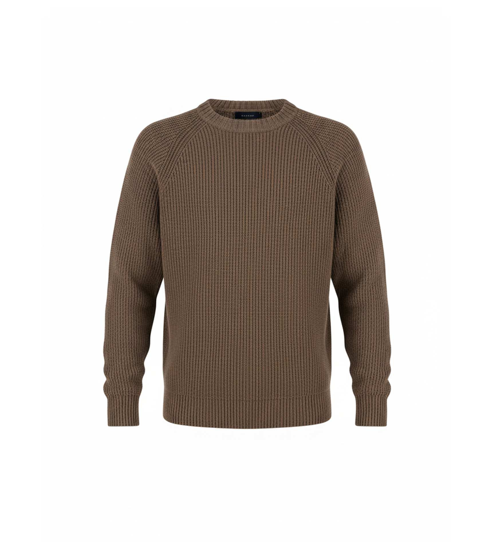 MAGLIA GIRACOLO RAGLAN TAUPE