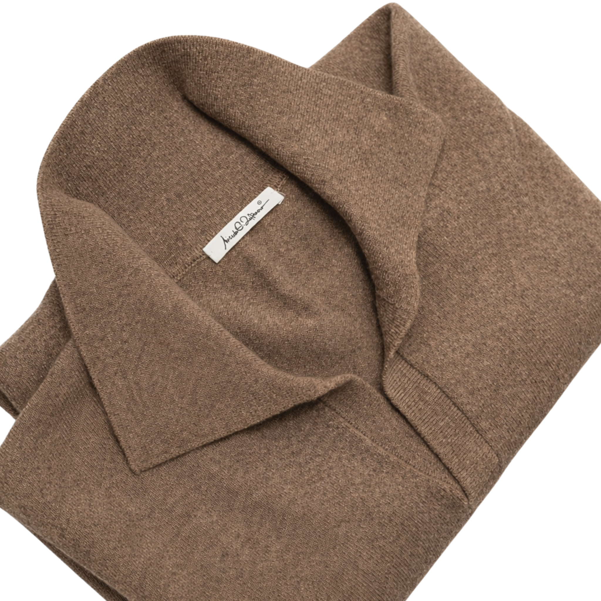 POLO TAUPE SENZA BOTTONI