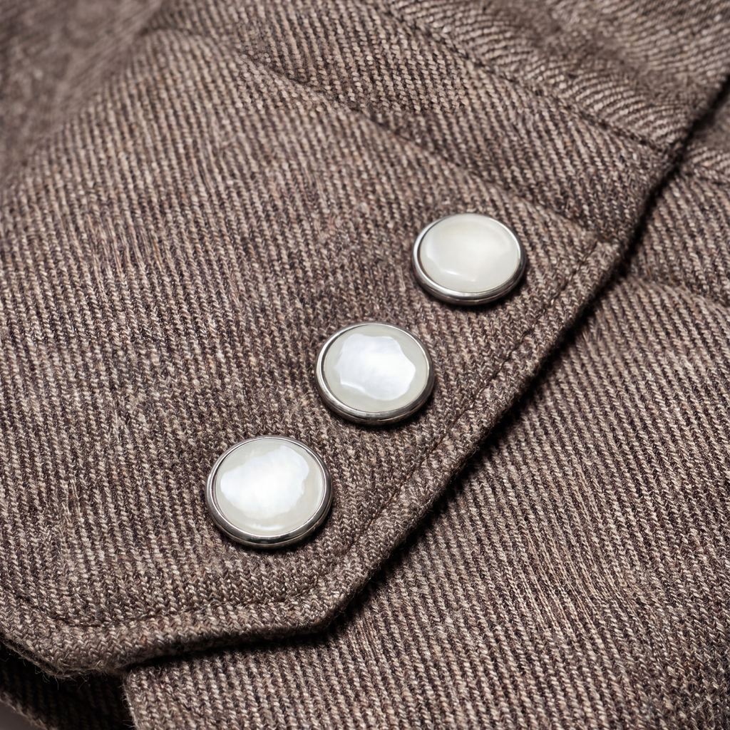 CAMICIA COWBOY MARRONE