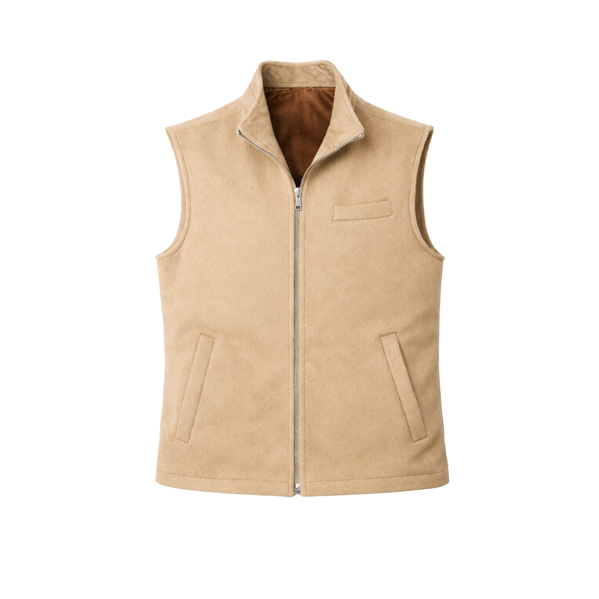 GILET CAMMELLO BEIGE