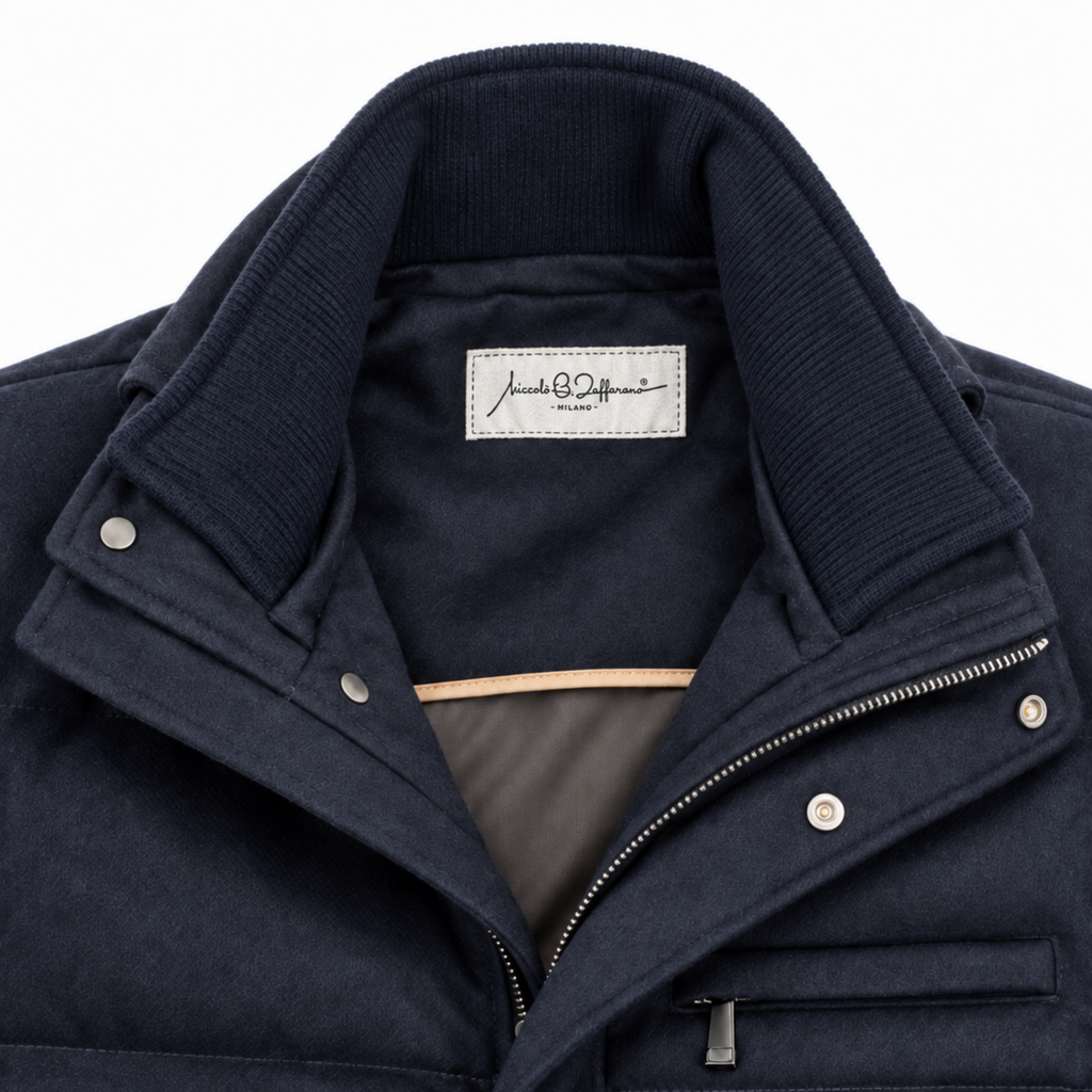 GIACCONE TRAPUNTATO (NAVY)
